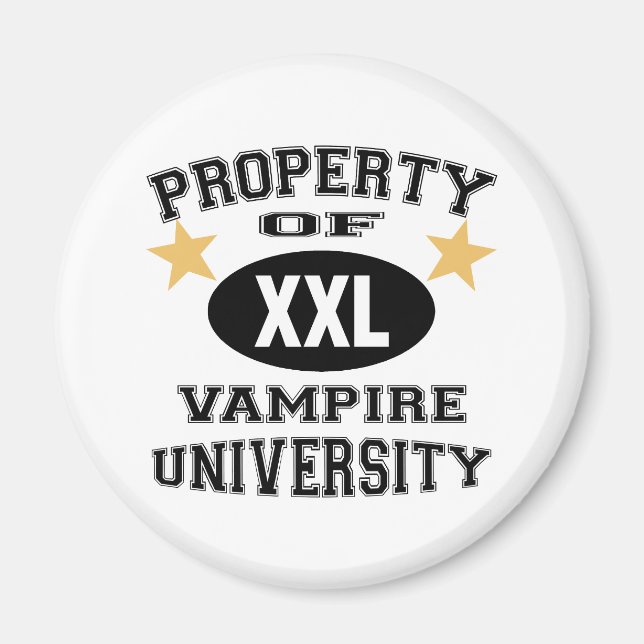 Imã Propriedade Da Universidade De Vampiro (Frente)