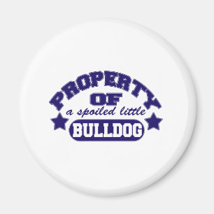 Imã Propriedade de um buldogue de Spolied