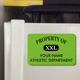 Ímã Propriedade de XXL seu nome