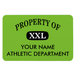 Ímã Propriedade de XXL Seu Nome