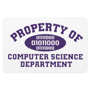 Ímã Propriedade Do Departamento De Ciência Da Computa