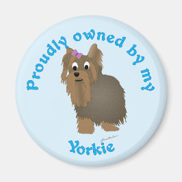 Imã Propriedade orgulhosa de um Yorkie