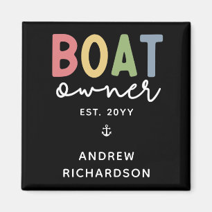 Imã Proprietário de Barcos Personalizados estabeleceu