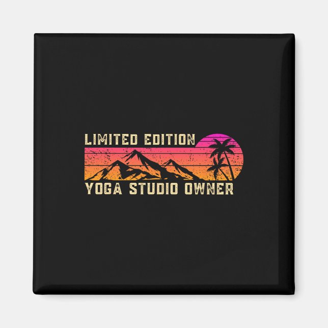 Imã Proprietário de Estúdio de Yoga Profissional de Tr (Frente)