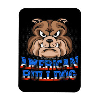 Ímã Proprietário do Cachorro Bulldog Americano