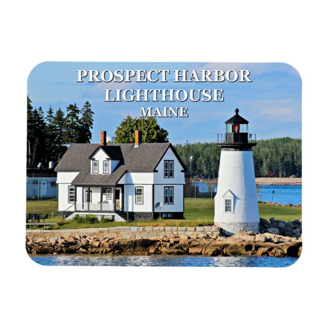 Ímã Prospect Harbor Lighthouse, Maine Photo Magnet (Horizontal)