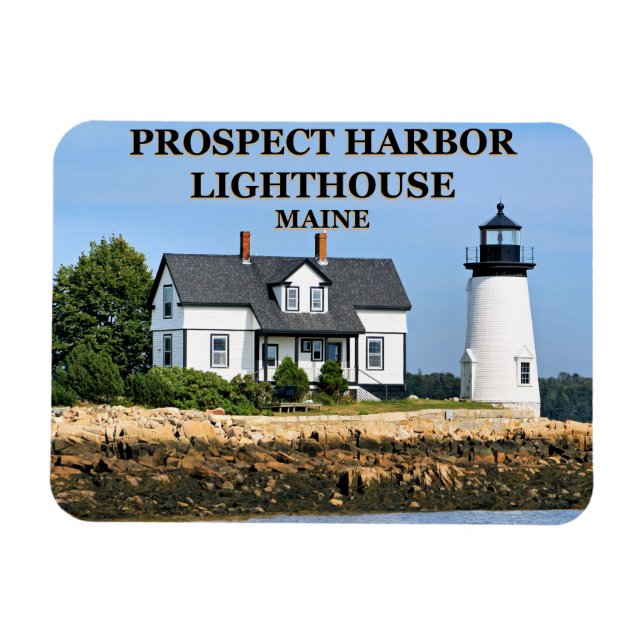 Ímã Prospect Harbor Lighthouse, Maine Photo Magnet (Horizontal)