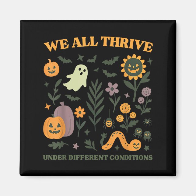 Imã Prosperar Sob Condições Diferentes SPED Halloween (Frente)