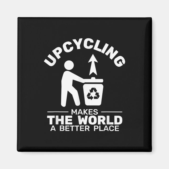 Imã Proteção ambiental do Reciclagem de subida de bici (Frente)