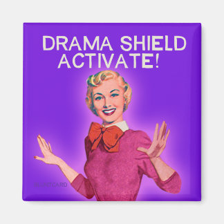 Imã Proteção Drama Ativada. Bluntcards. Bluntcard.