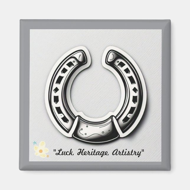 Imã "Proteção garantida" (Frente)