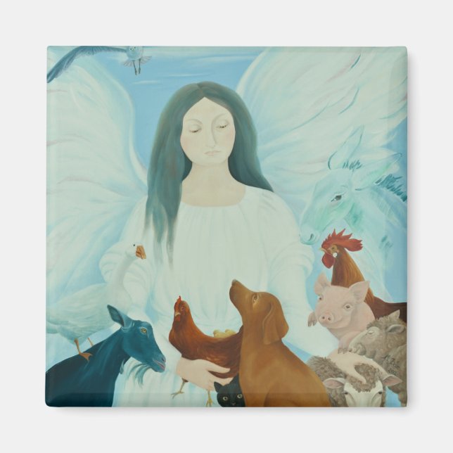 Imã Protegendo Anjo 2012 (Frente)