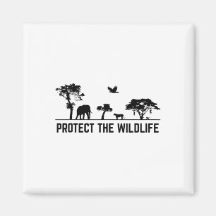 Imã Proteger a Natureza da Conservação Animal Safari S