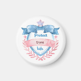 Imã Proteja o Design de Crianças Trans, Presente de Al