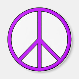 Imã Protesto da guerra do Hippie do amor do sinal do