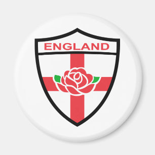 Imã Protetor cor-de-rosa da bandeira do inglês de