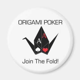 Imã Protetor de Cartão de Poker Origami/Magnet!