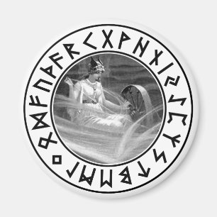 Imã Protetor do Rune de Frigg