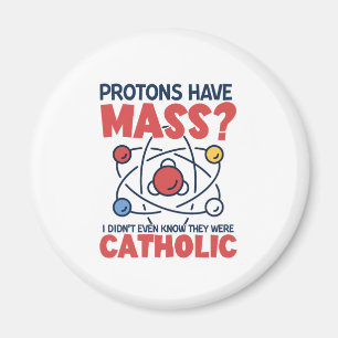 Imã Protons têm massa que eu nem sabia que eram
