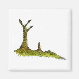 Imã Prototaxites Lichens Magnet