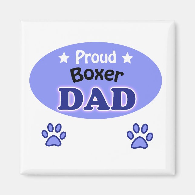 Imã Proud Boxer dad (Frente)