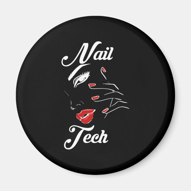 Imã Proud Nail Tech (Frente)