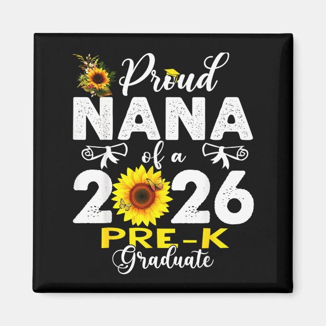 Imã Proud nana of 2026 pre-k graduate mothers day (Frente)
