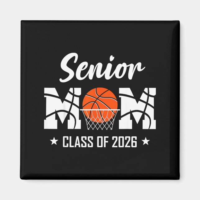 Imã Proud senior basketball mom 2026 graduation  (Frente)