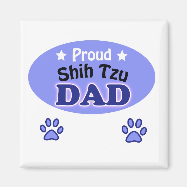 Imã Proud Shih Tzu pai (Frente)