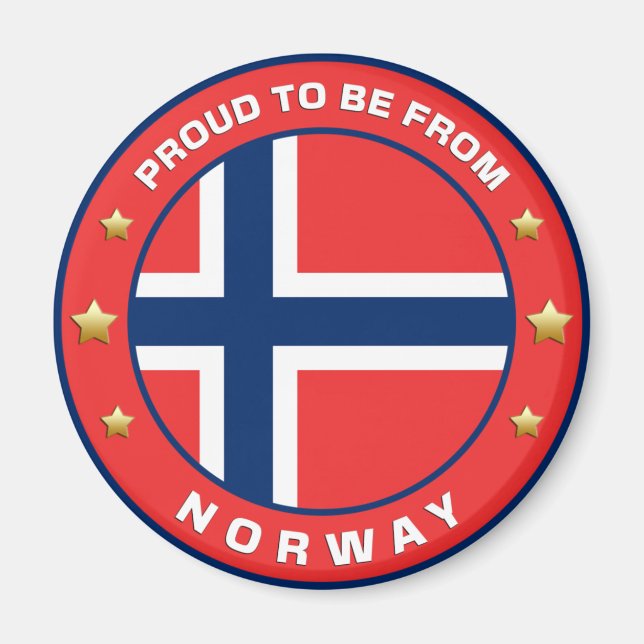 Imã Proud To Be From Norway (Frente)