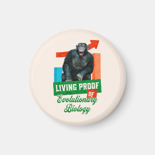 Imã Prova viva da Biologia Evolutiva Chimp Engraçado