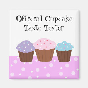 Imã Provador Oficial de Cupcake
