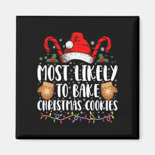 Imã Provavelmente Assa Biscoito de Natal Família Natal