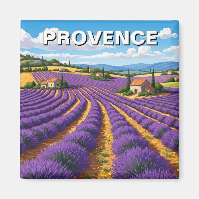 Imã Proveniência França Lavanda (Frente)