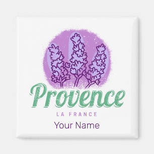 Imã Proveniência Retro Lavanda França Riviera França