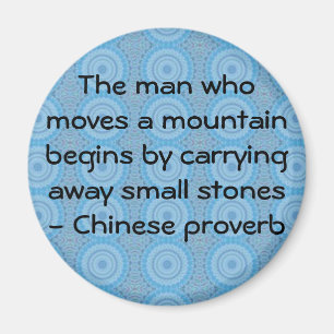 Imã Provérbio chinês inspirado