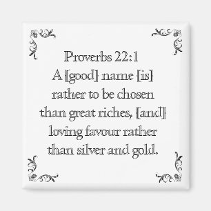 Imã Provérbios 22:1