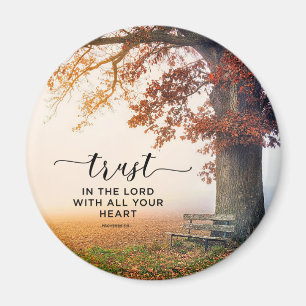 Imã Provérbios 3:5 Confie no Senhor com todo o seu Cor