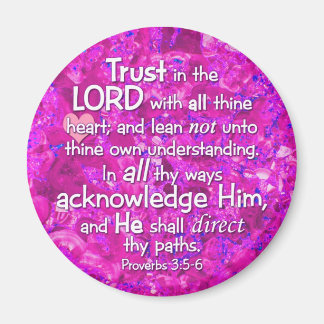 Imã Proverbs 3:5-6 KJV Trust in the Lord