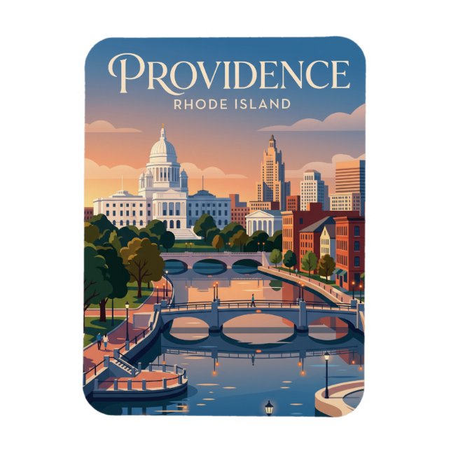 Ímã Providence, Rhode Island (Vertical)