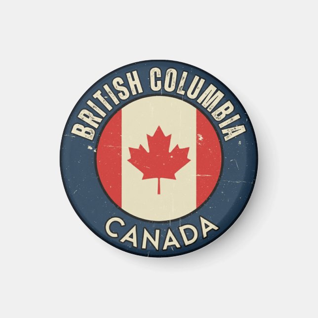 Imã Província da Colúmbia Britânica Canadá (Frente)