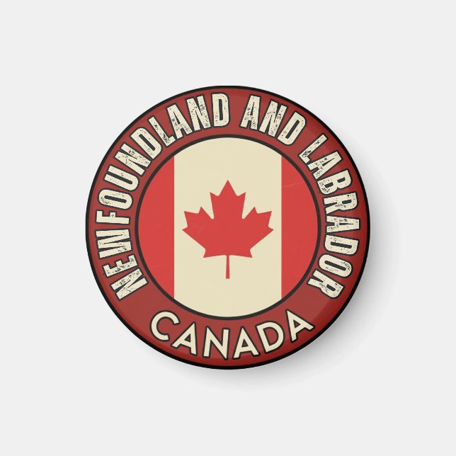 Imã Província de Newfoundland e Labrador Canadá (Frente)