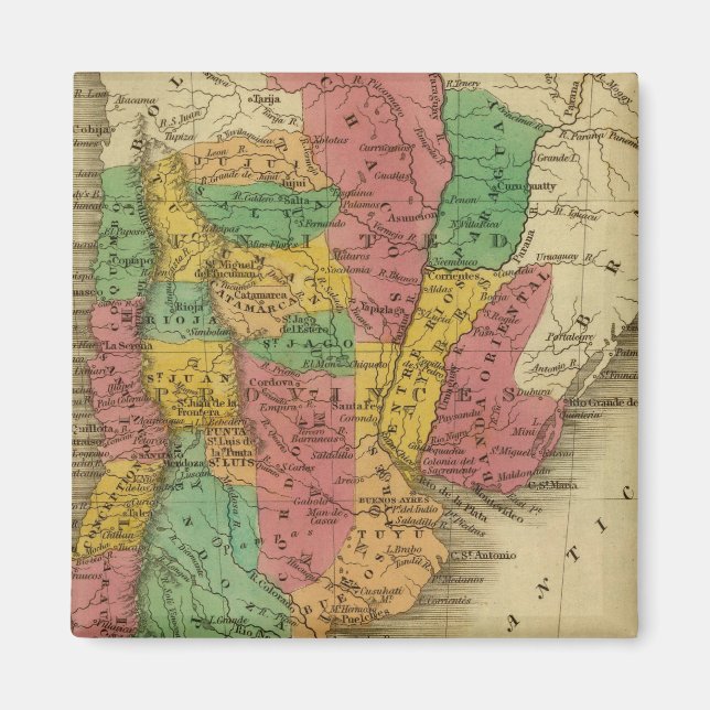 Imã Províncias Unidas, Chili, Patagônia (Frente)