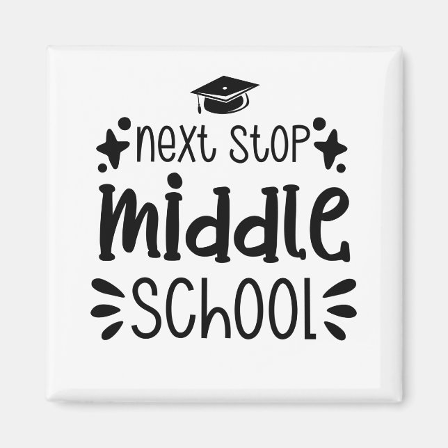 Imã Próxima Parada da Escola Média (Frente)