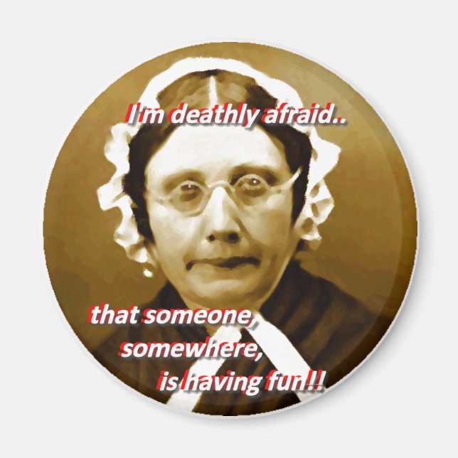 Imã Prudence Prude sempre se preocupa que as pessoas s (Frente)