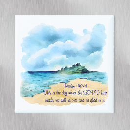 Imã Psalm 118 The Lord's Day Cloudy Beach