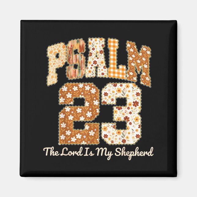 Imã Psalm 23 The Lord Is My Shepherd Christian Fall Th (Frente)
