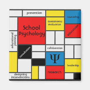 Imã Psicologia da escola & todo o isso!  Ímã