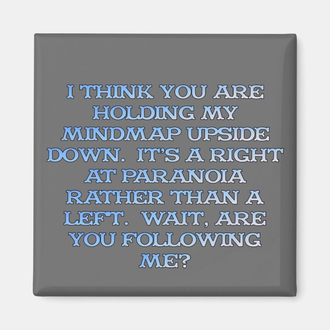 Imã Psicologia: estudo de pessoas paranoicas (Frente)