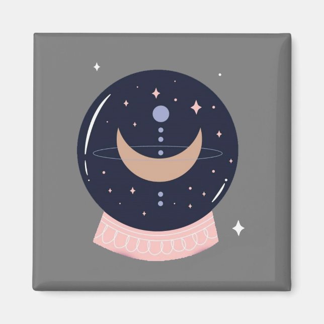 Imã Psíquica de bola de cristal (Frente)